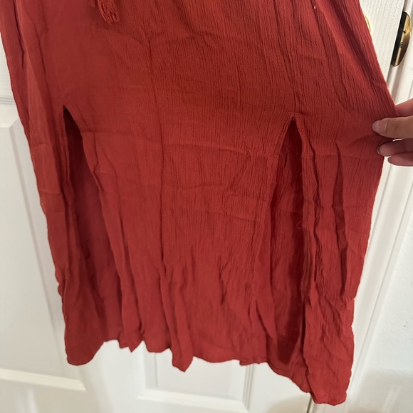 Linen Blend Sleeveless Maxi Dress - Picture 5 of 6